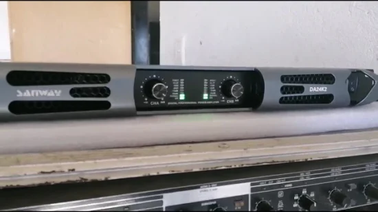 Da18K4 18000W 4 채널 1U 클래스 D 디지털 전문 오디오 스피커 스테레오 DSP 전력 증폭기